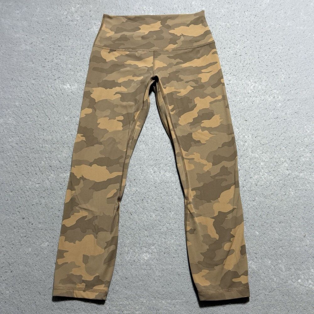 Lululemon Legging Women’s Size 6 Incognito Camo Multi Align Hi-Rise Athleisure